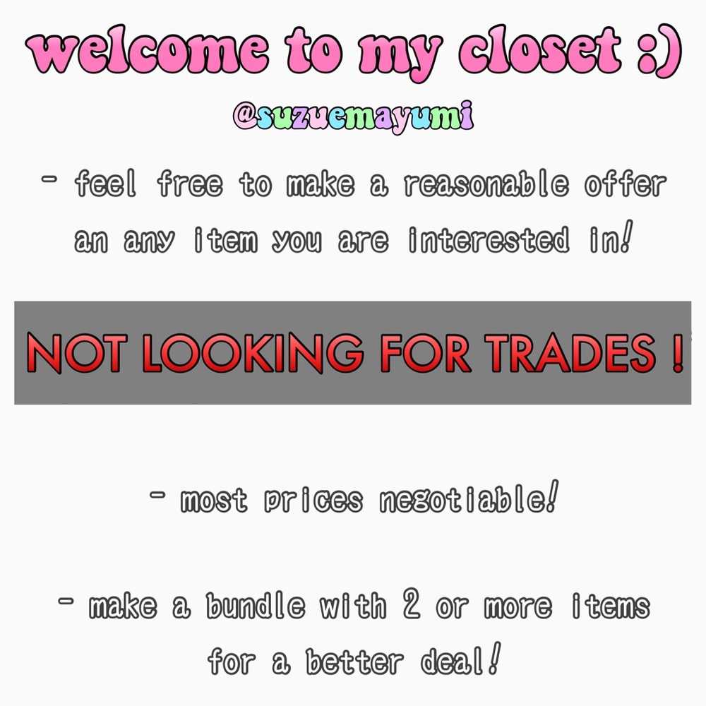 welcome to my closet!!